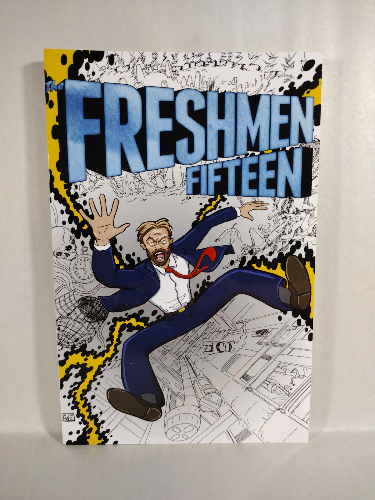 Freshmen Fifteenth (2012) Old College Comics TPB Early Dave Castr Interior Art