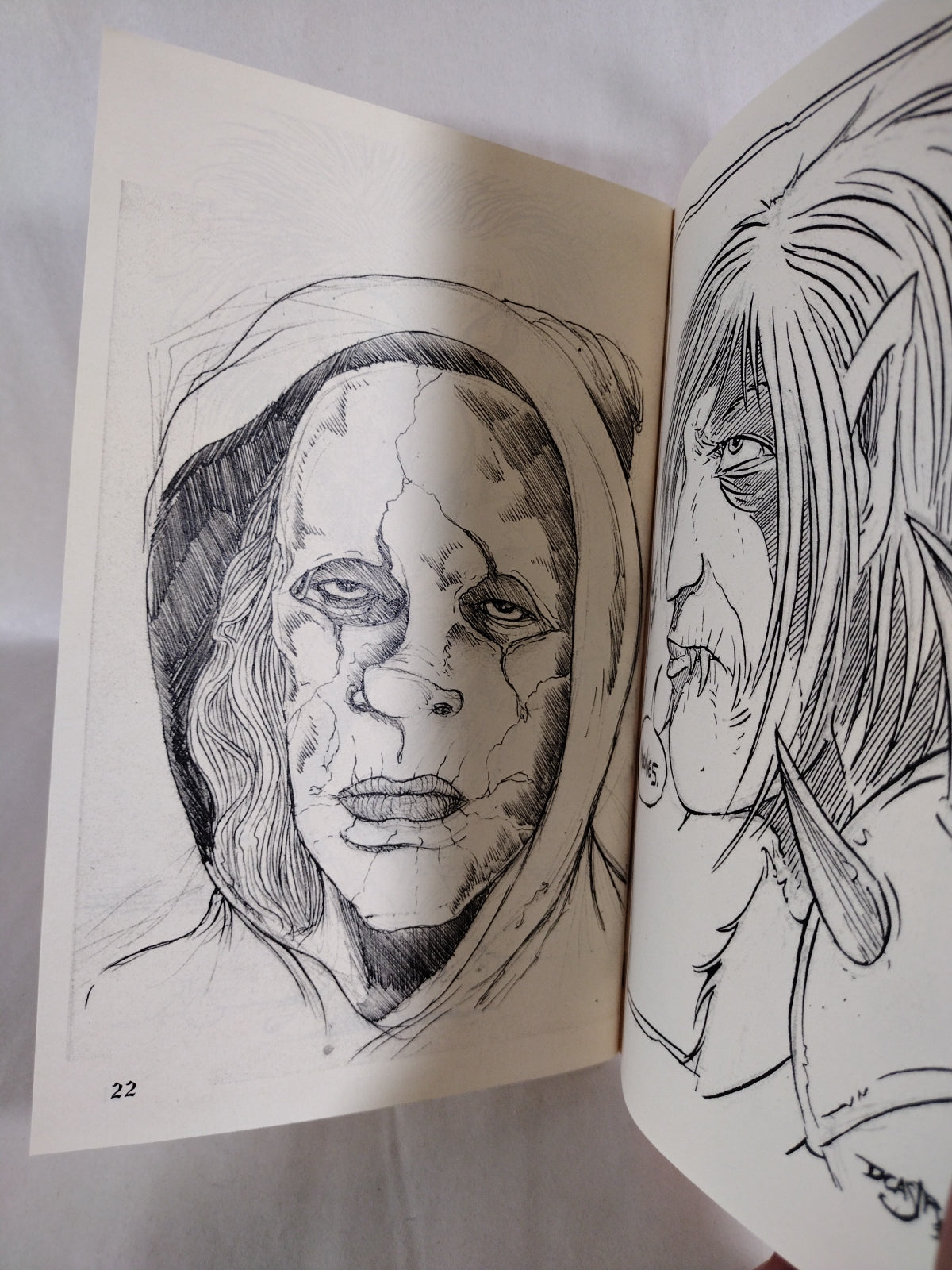 Forget Me Nots #1 (2019) Dave Castr Sketchbook Art Series W Original Sketch Card