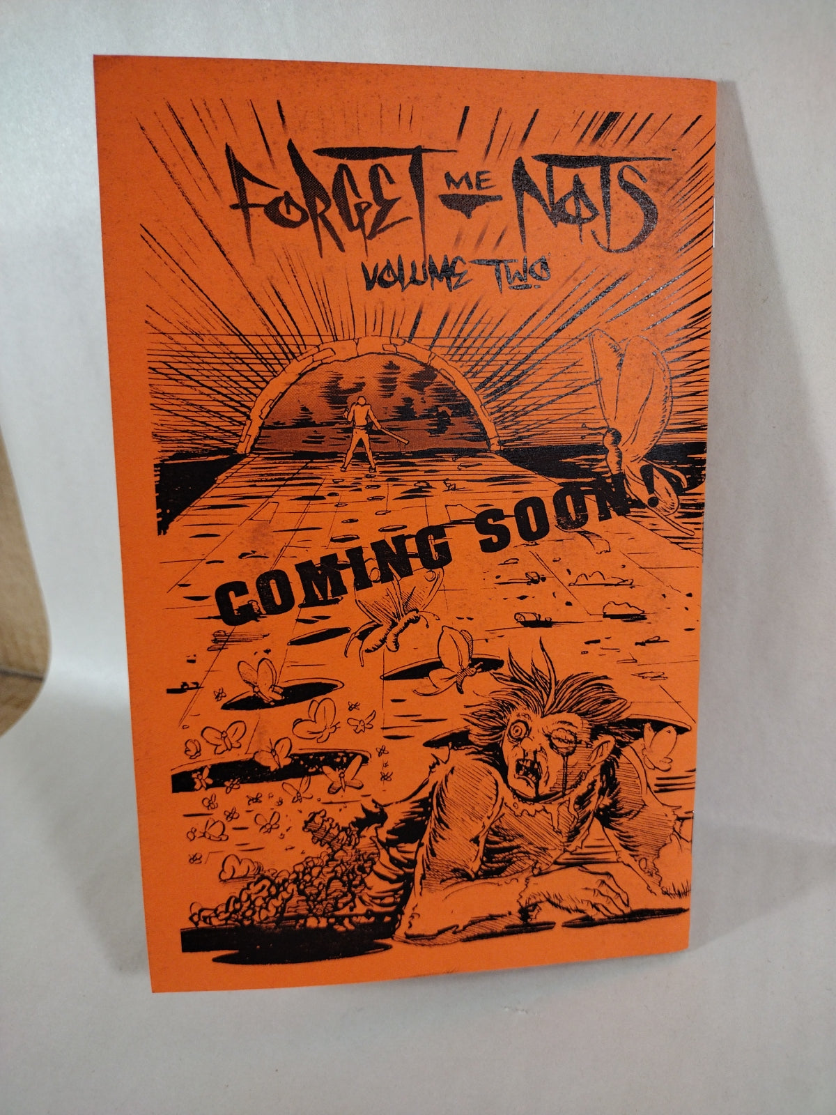 Forget Me Nots #1 (2019) Dave Castr Sketchbook Art Series W Original Sketch Card