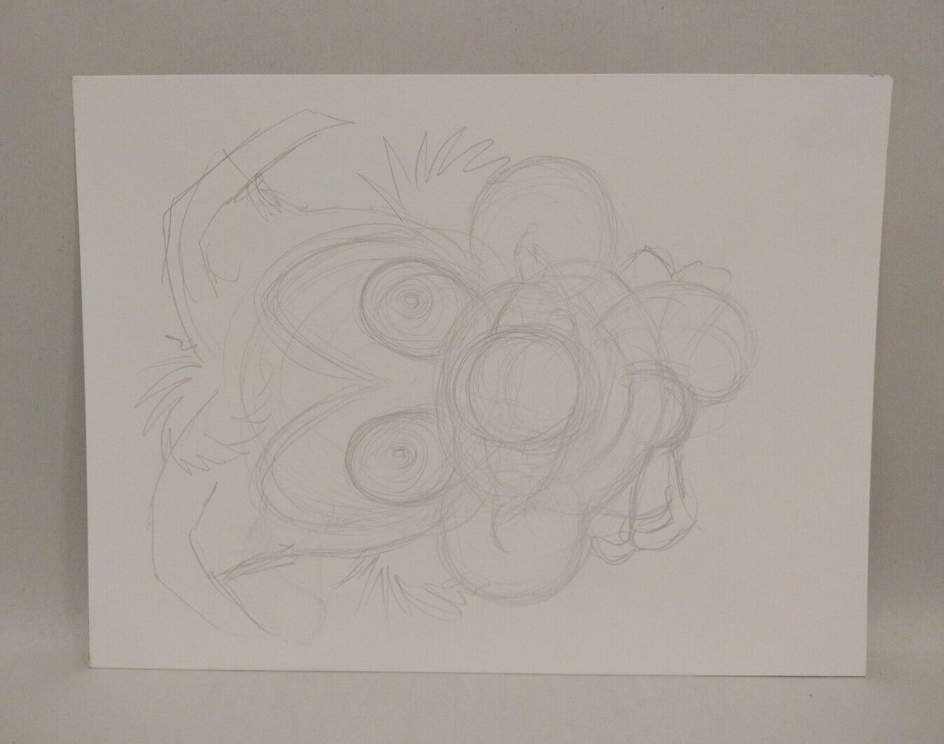 Dave Castr "Cheers" 9x 12" Original Electric Bear Comic Art W ARG COA