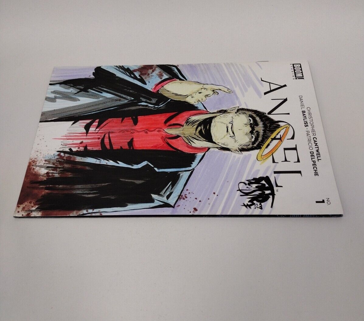 Angel #1 (2022) Blank Cover Comic w Original Art Dcastr