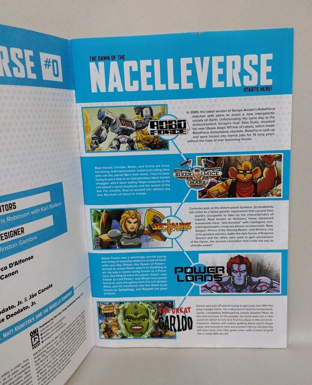 Nacelleverse #0 (2024) Sketch Cover Variant Comic W Original Dave Castr Art