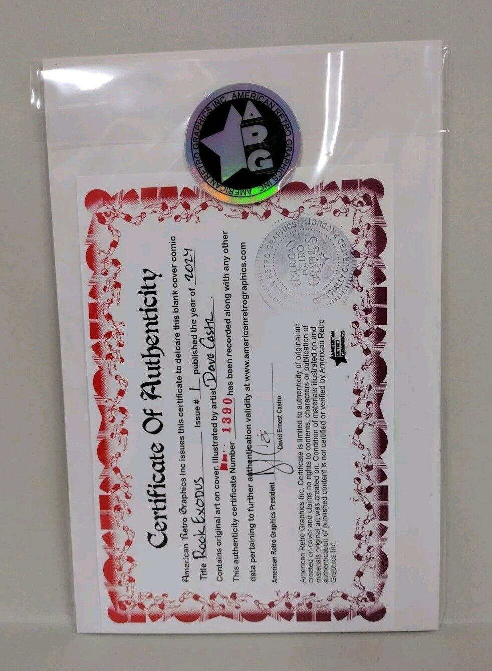 Rook Exodus 1 (2024) Ghost Machine Sketch Cover Var Comic W Original DCastr Art