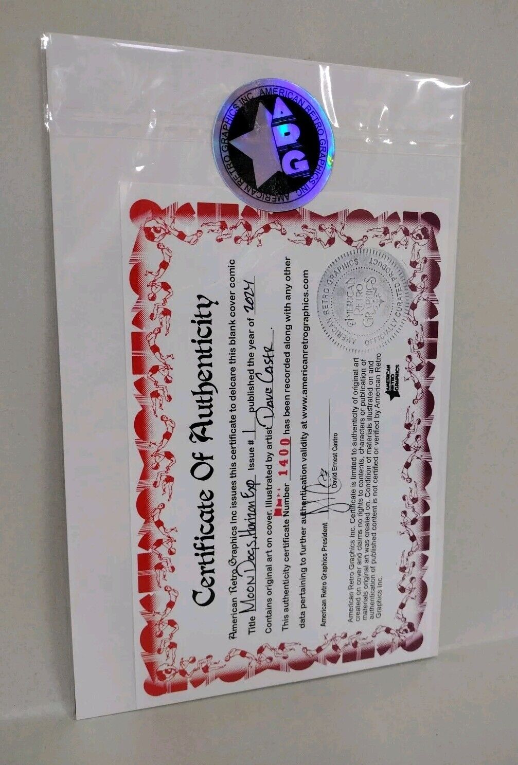 Moon Dogs 1 Horizon Experiment Image Comic Sketch Variant W Original DCastr Art