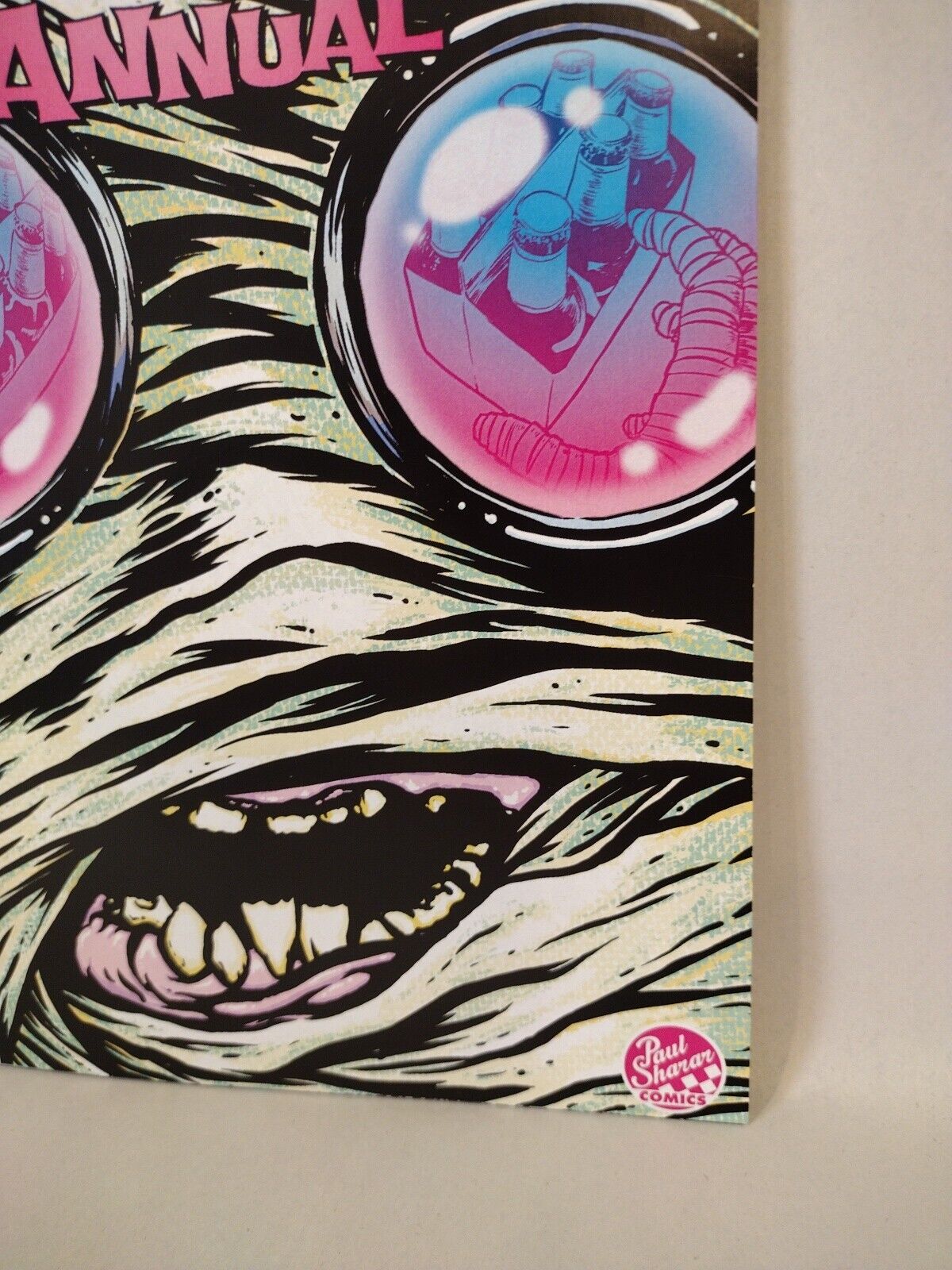 Potato Mummy Annual#1 (2022)Blank Cover Variant Comic W Original DCastr Art COA