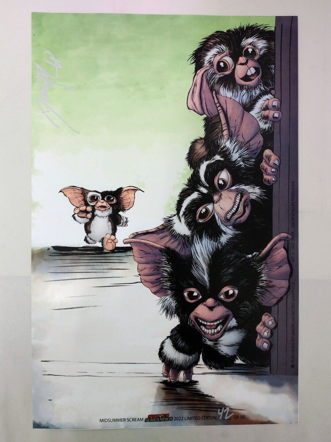 Gremlins 2 The New Batch 11X17" Poster Print Signed & #'d ARG LTD 50 by Dcastr