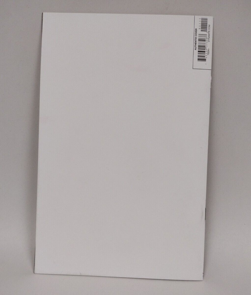 Mars attacks#1 (2018)Blank Cover Comic w Original Art Dcastr