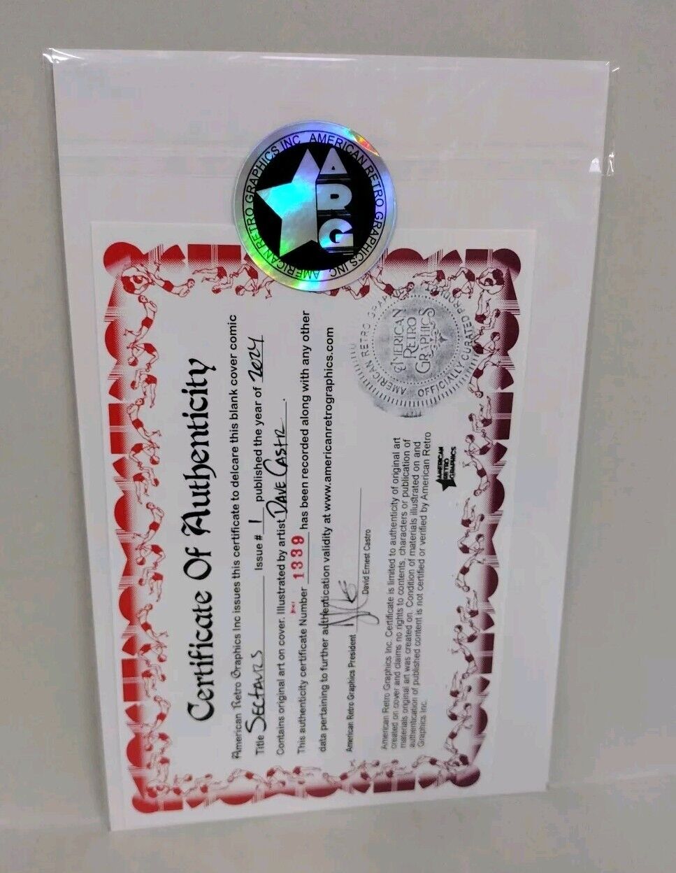 SECTAURS #1 (2024) Oni Nacelle Sketch Cover Variant Comic W Original DCastr Art