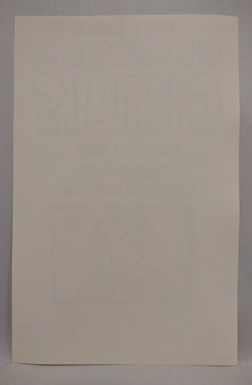 Chamber Of Chills (2023) Dave Castr 11X17" Limited Horror Portfolio Set W Sketch