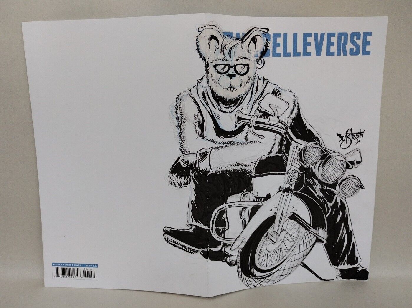 Nacelleverse #0 (2024) Sketch Cover Variant Comic W Original Dave Castr Art