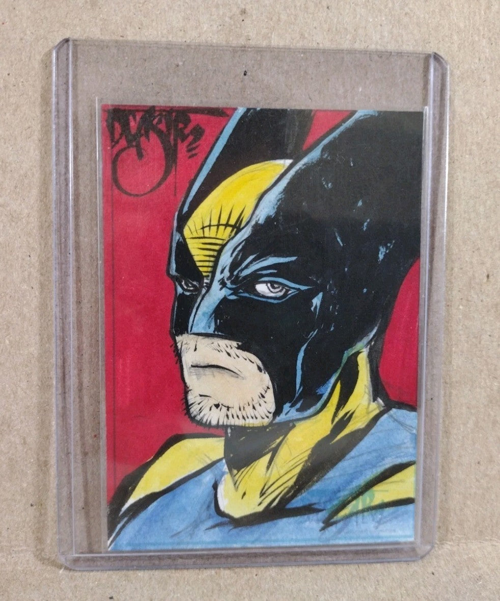 Dave Castr Crusin (2025) OAC Sketch Card W Original Marvel Wolverine Art