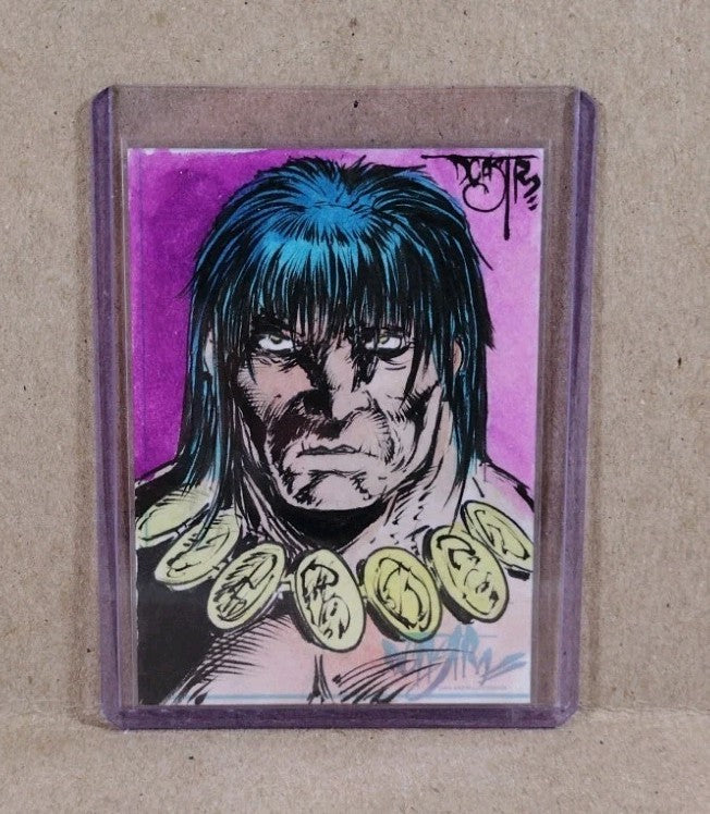 Dave Castr Crusin (2025) OAC Sketch Card W Original Marvel Conan Art