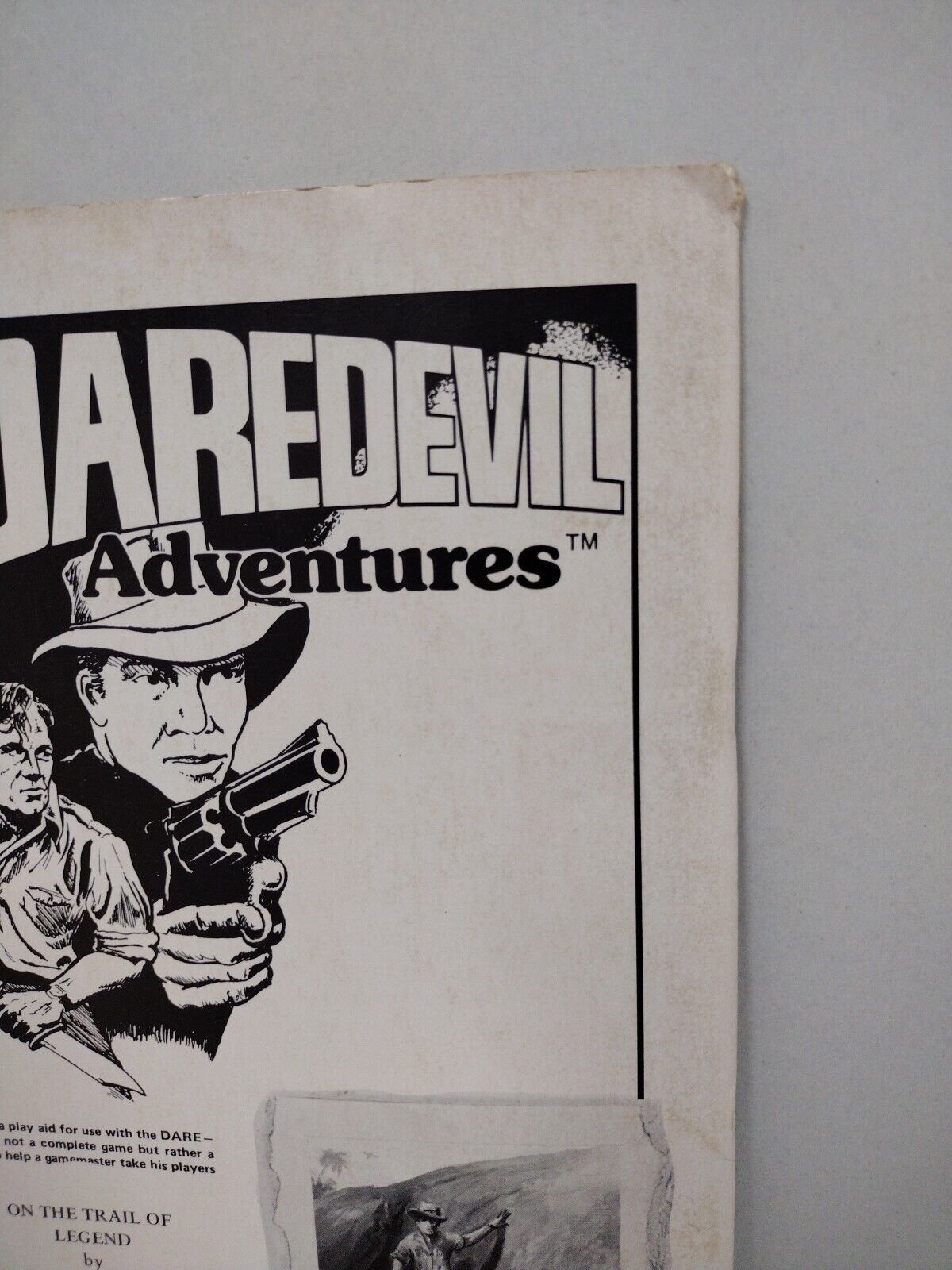 Daredevil Adventures Vol 2 #4 (1984) FGU RPG Magazine Lost World Tales