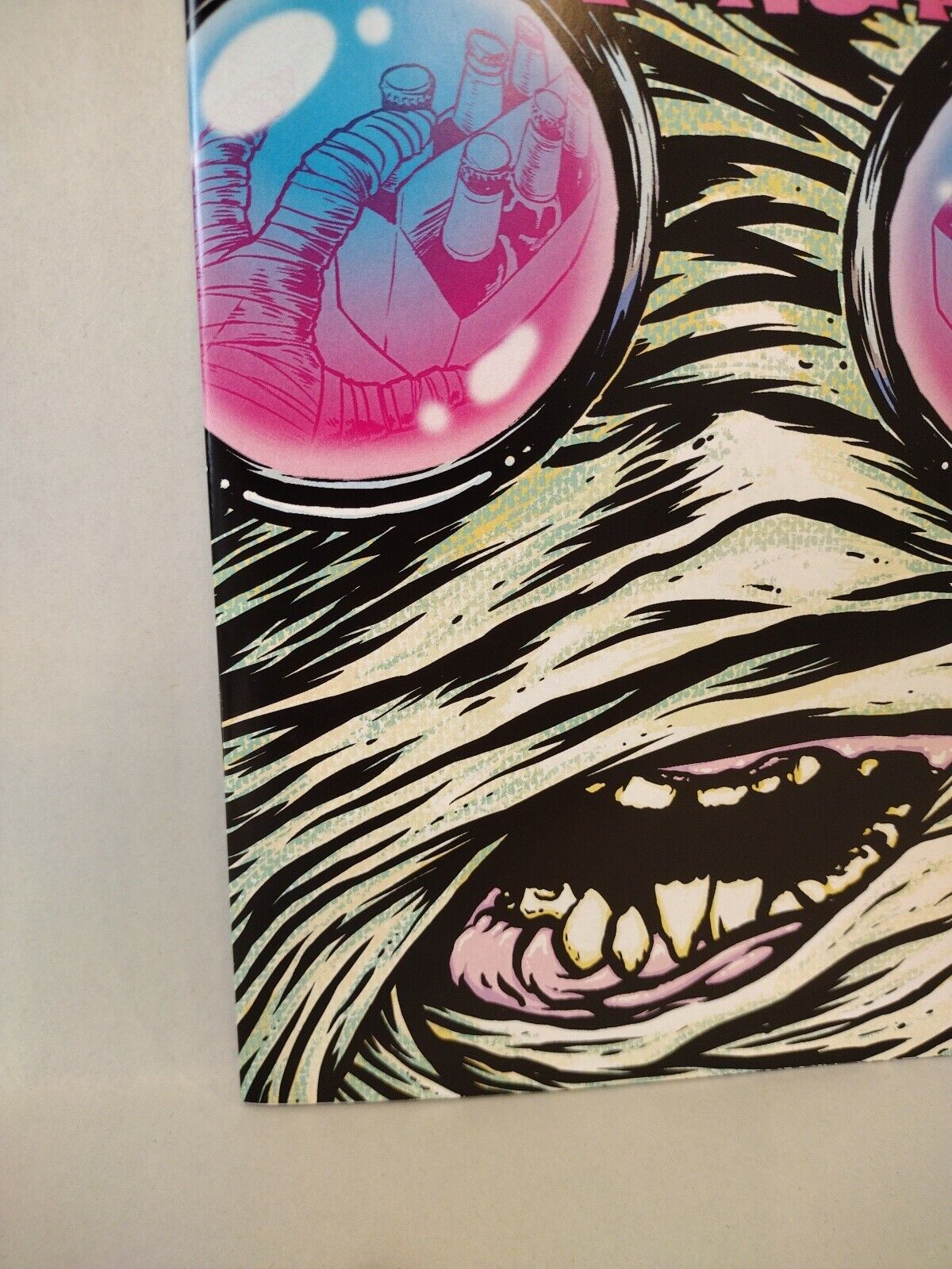 Potato Mummy Annual#1 (2022)Blank Cover Variant Comic W Original DCastr Art COA
