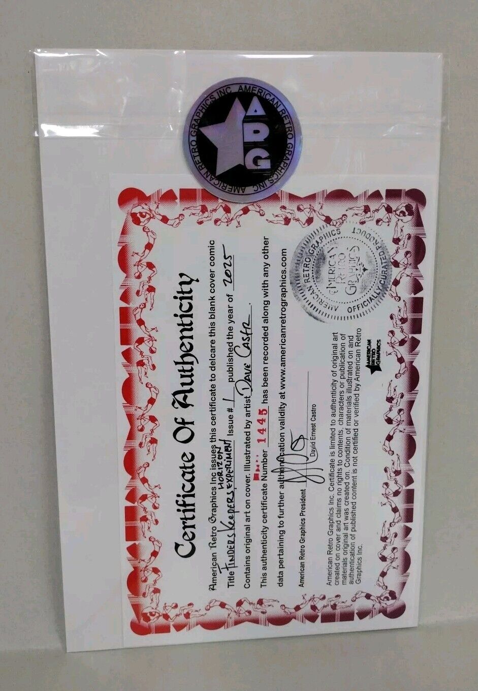 Finders Keepers 1 2025 Horizon Image Comic Sketch Variant W Original DCastr Art