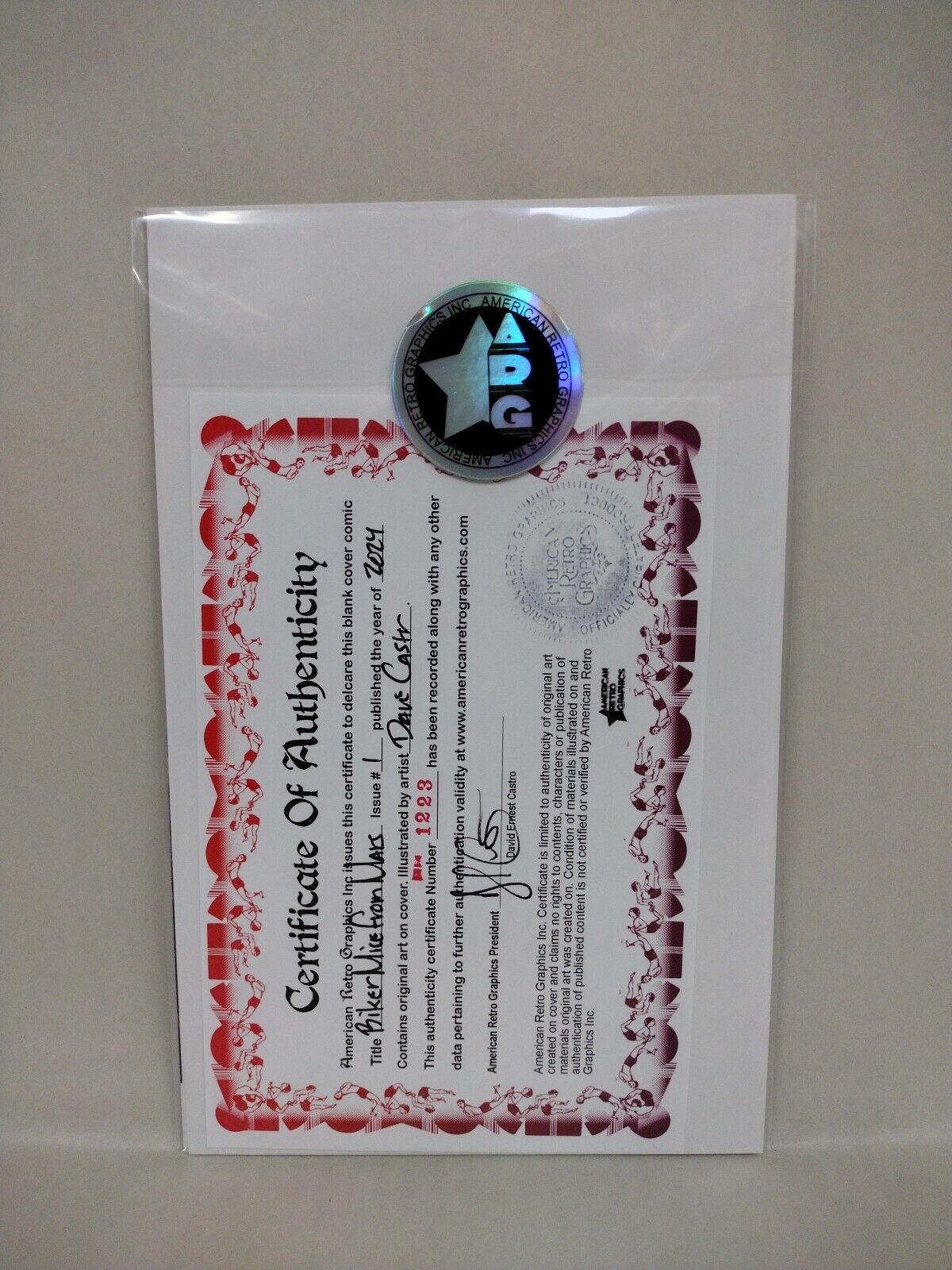 Biker Mice From Mars #1 (2024) Sketch Cover Variant Comic W Original DCastr Art