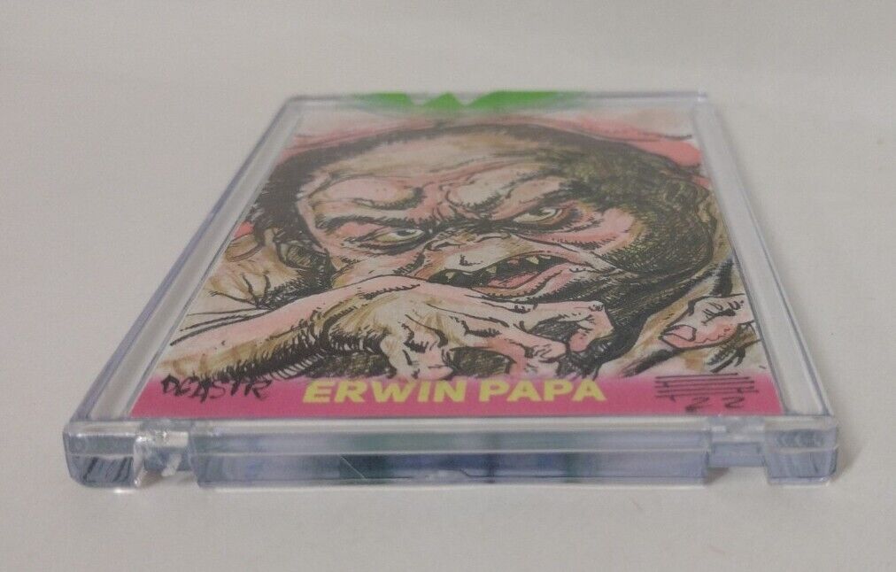 Erwin Papa Series I (2022) Original Kuato Total Recall Sketch Card DCastr Colors