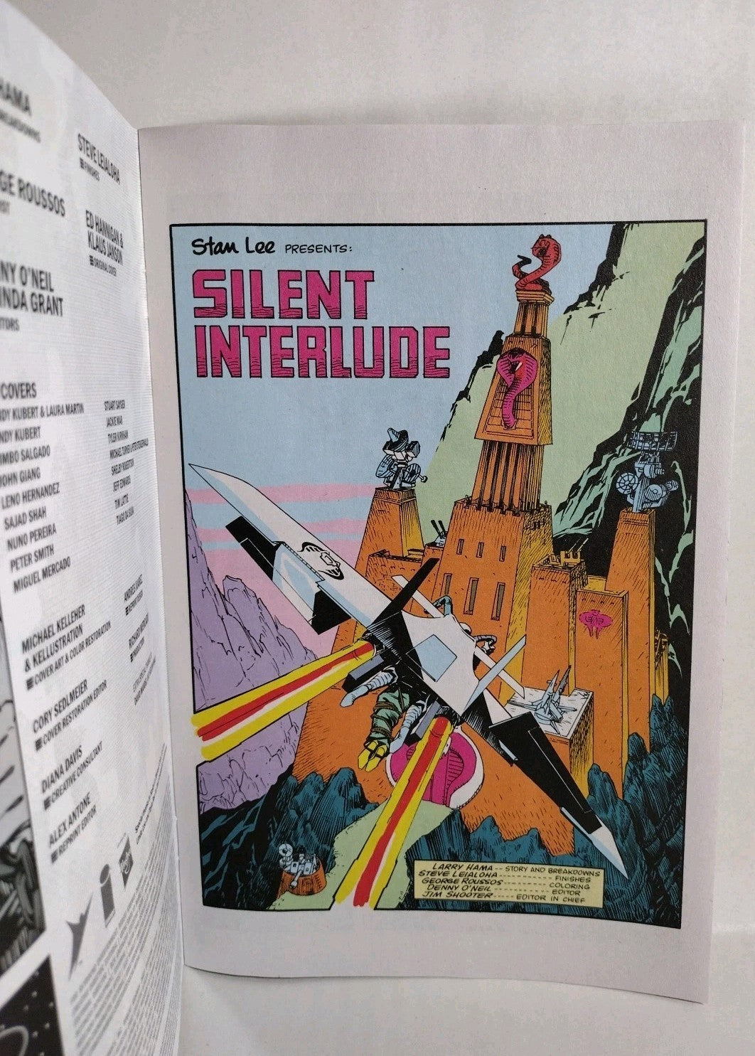 GI Joe #21 (2025) Image Sketch Cover Var Facsimile Comic W Original DCastr Art