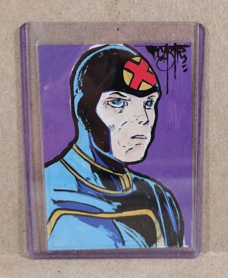 Dave Castr Crusin (2025) OAC Sketch Card W Original Marvel Multiple Man Art