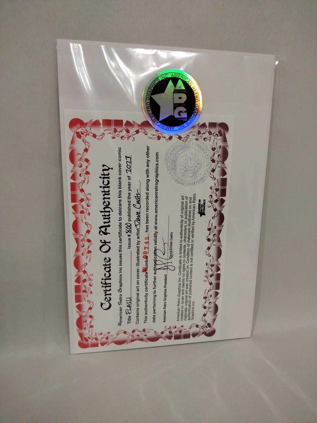 FLASH #800 (2023) DC Comic Sketch Cover Variant W Original DCastr Impulse Art