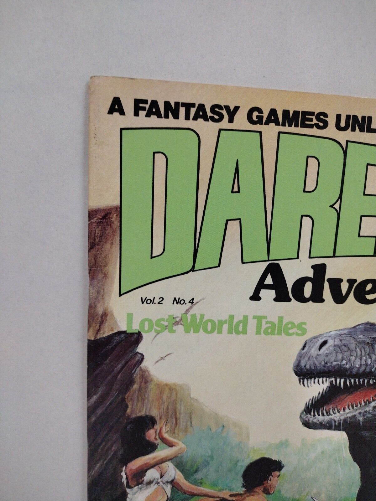 Daredevil Adventures Vol 2 #4 (1984) FGU RPG Magazine Lost World Tales