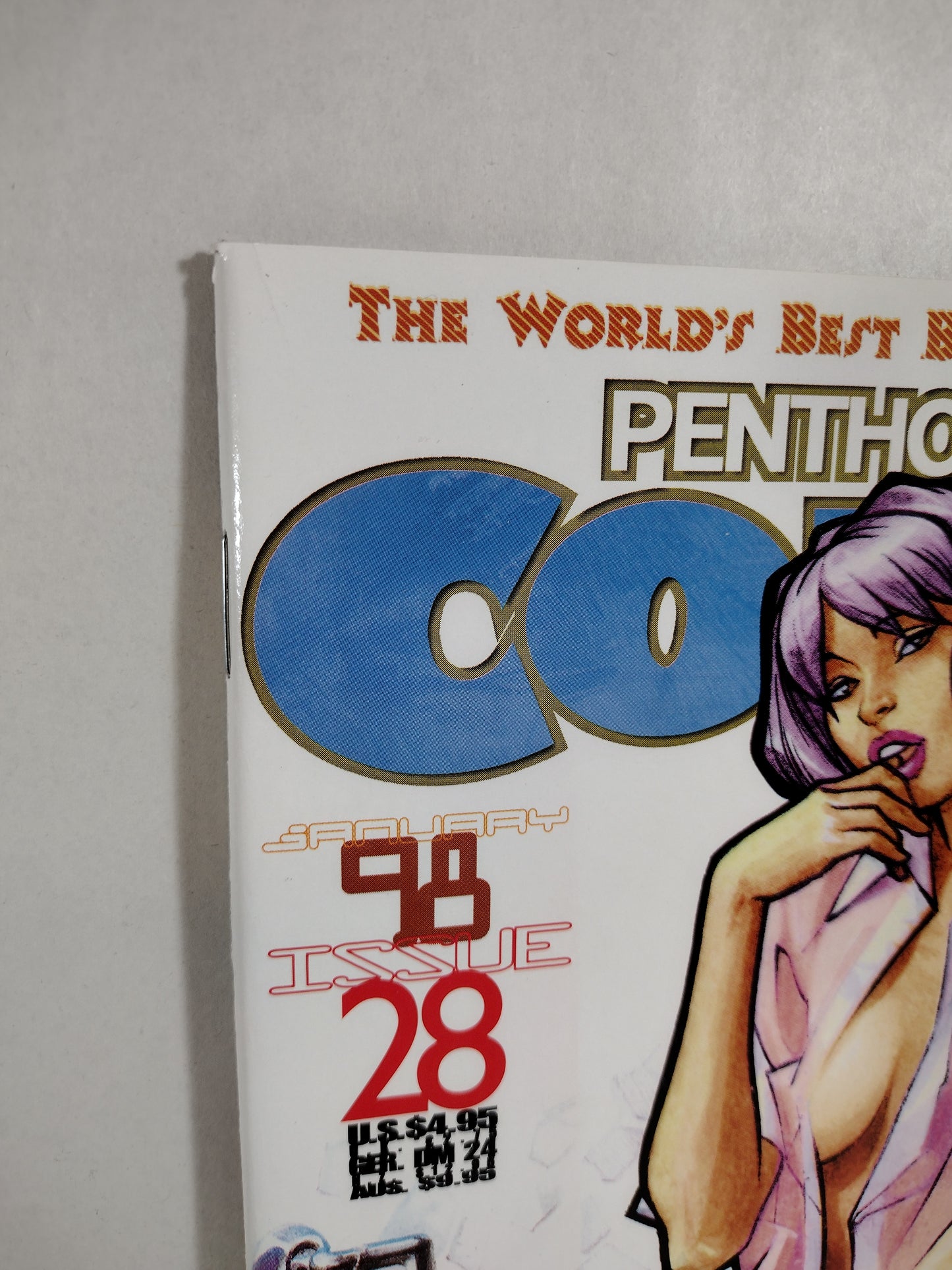 Penthouse Comix #28 (1998) Underground Comic Mark Beachum Texeira Dave Johnson VF-NM