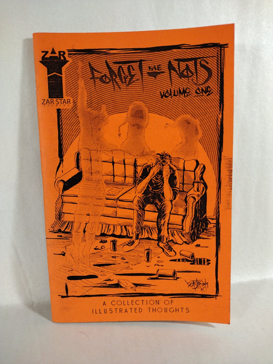 Forget Me Nots #1 (2019) Dave Castr Sketchbook Art Series W Original Sketch Card
