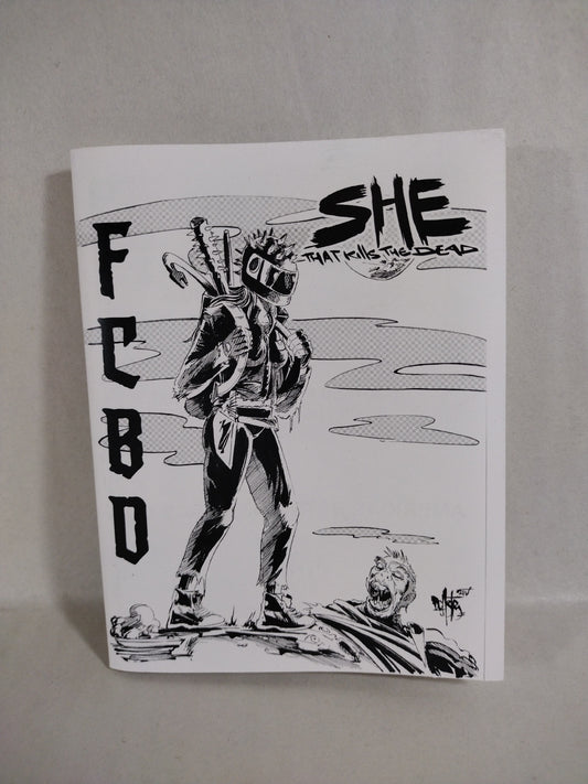 She That Kills The Dead FCBD 2024 Mini Comic Dave Castr Zombie Horror