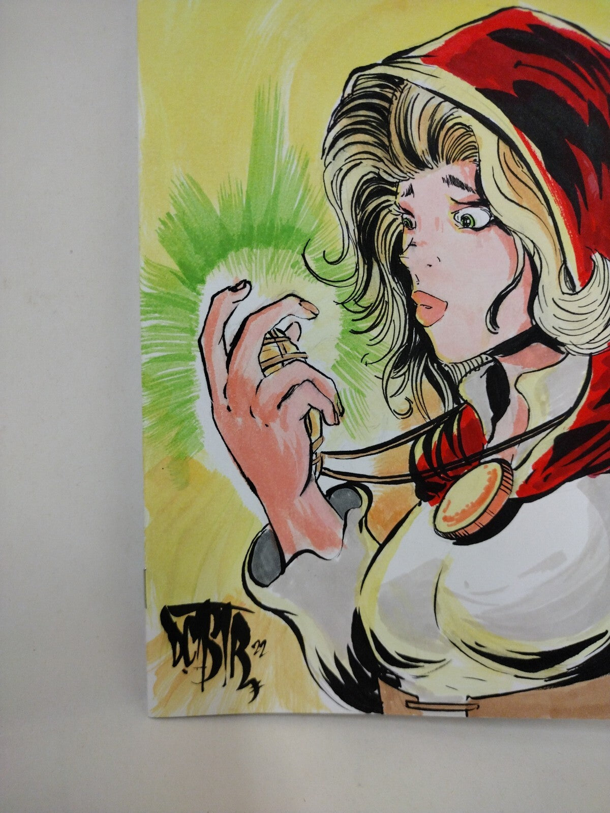 The Least We Can Do #1 (2022) Image Comic Sketch Cover w Original Dave Castr Art