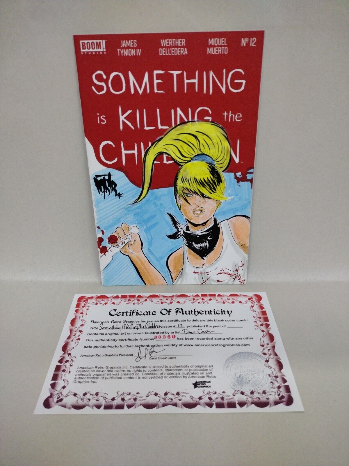 Something Is Killing The Children #12 Boom Sketch Variant W Original DCastr Art