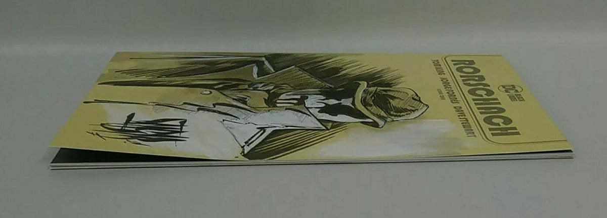 Rorschach #1 (2020) DC Sketch Cover Variant Comic W Original DCastr Art ARG