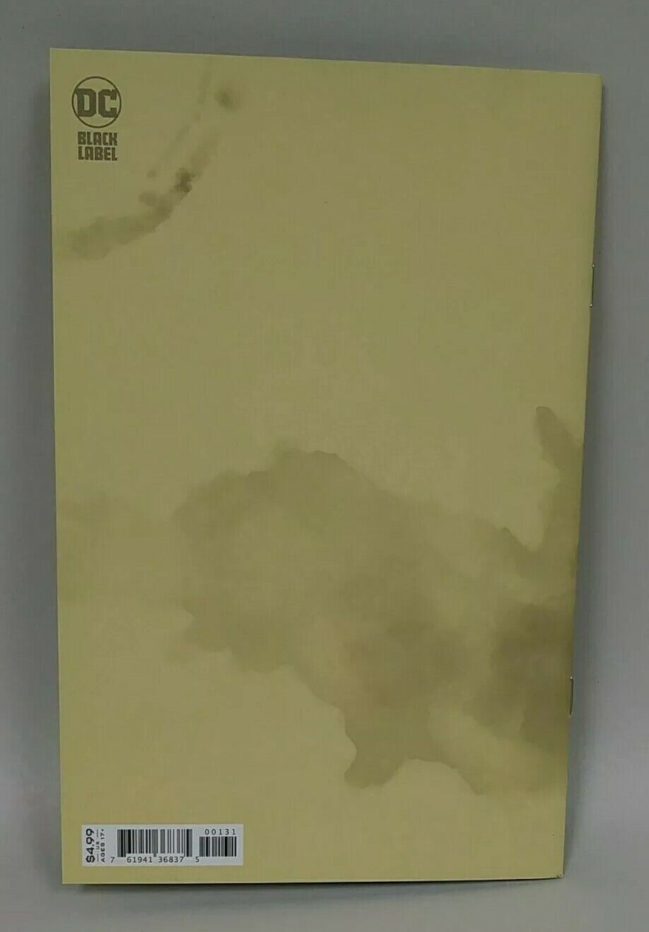 Rorschach #1 (2020) Blank Cover Variant Comic W Original Dcastr Art ARG COA 186