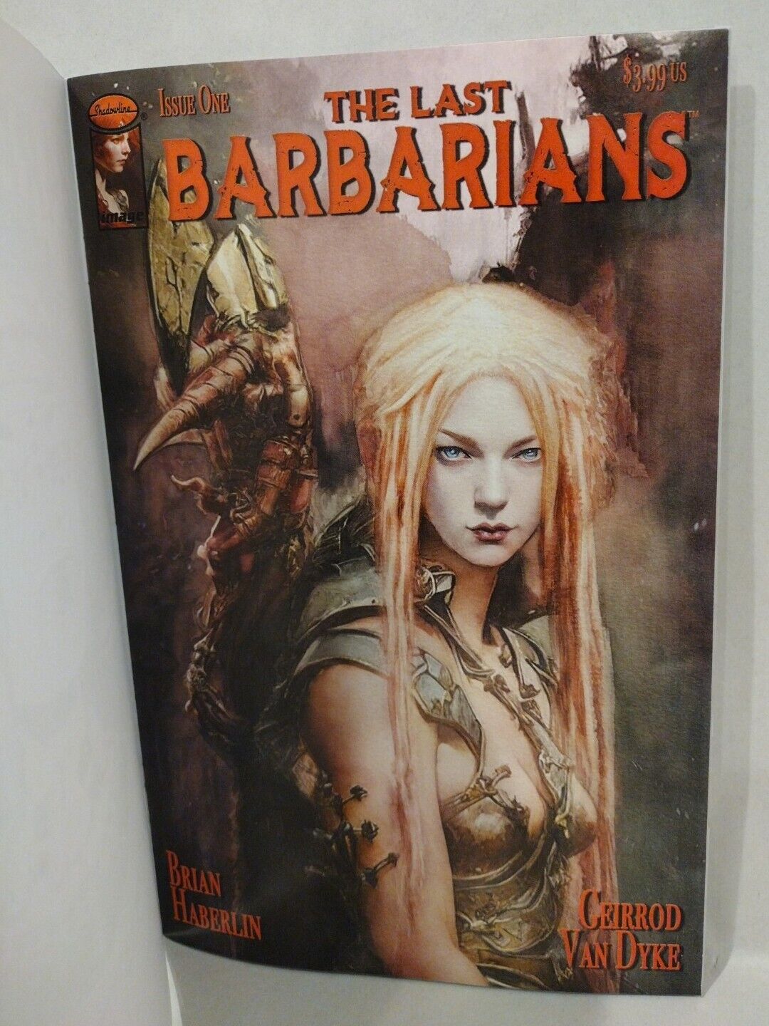 Last Barbarians 1 (2023) Blank Cover Variant Image Comic w Original DCastr Art