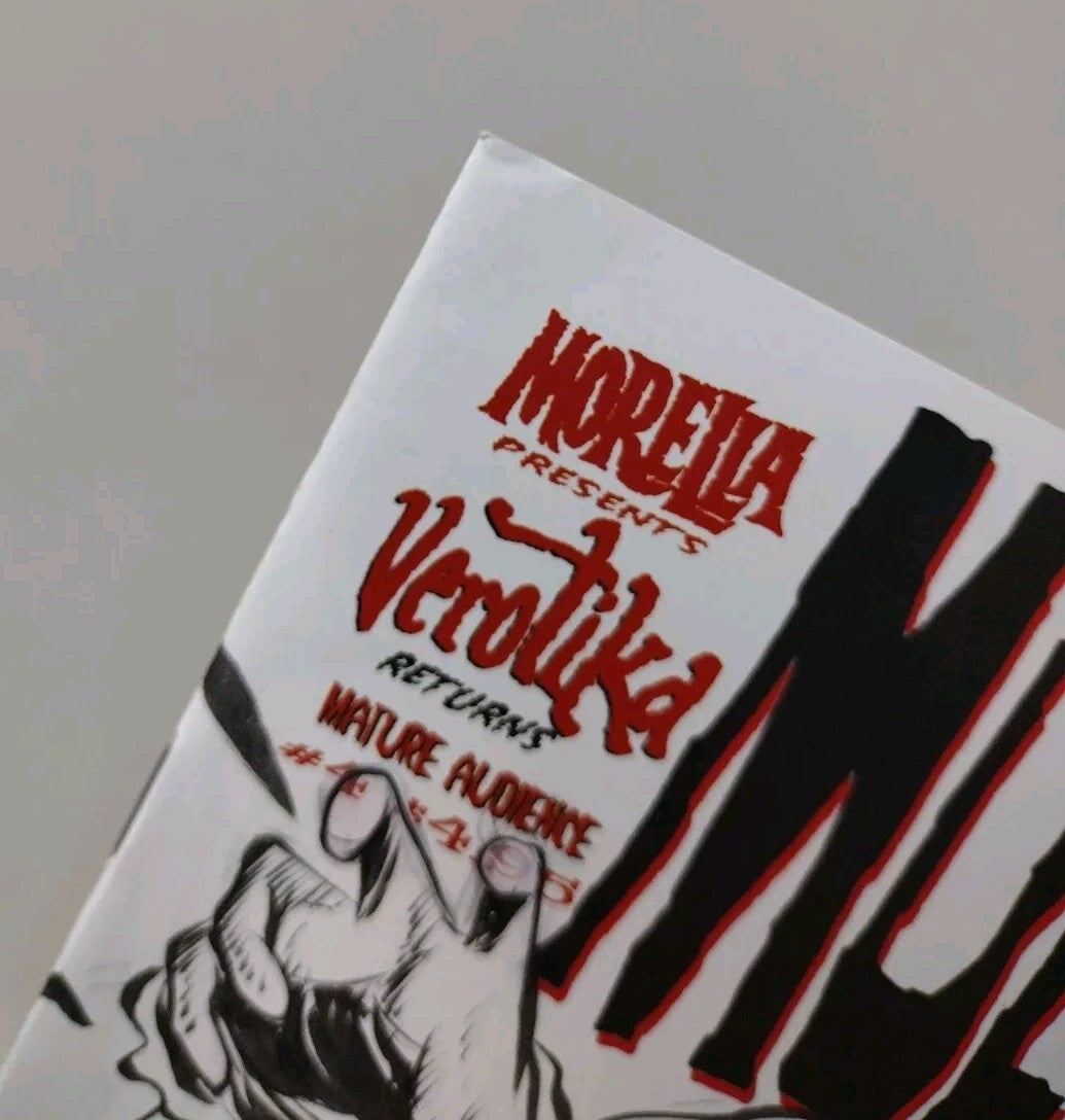 Vertotik Returns #4 (2017)  Sketch Cover W Original Dave Castr Muertana Art