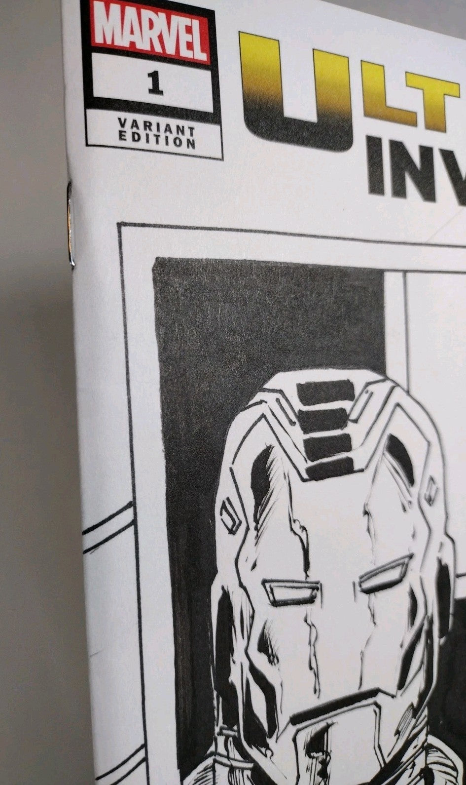 Ultimate Invasion #1 (2023) Marvel Sketch Cover Variant W Original DCastr Art