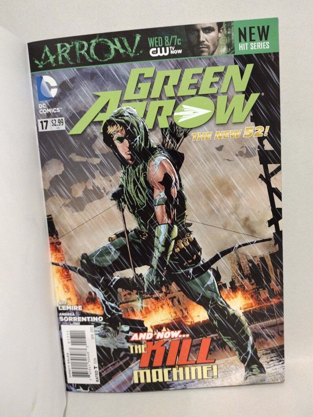 Green Arrow #1 Blank Sketch Variant Cover DC Comics W Original Dave Castr Art