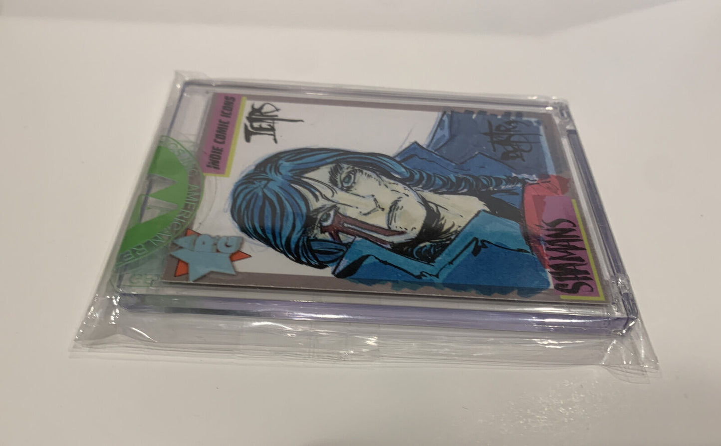 Indie Comic Icons Sketch Card w Original Joshua Brand Art DCastr ARG Sealed