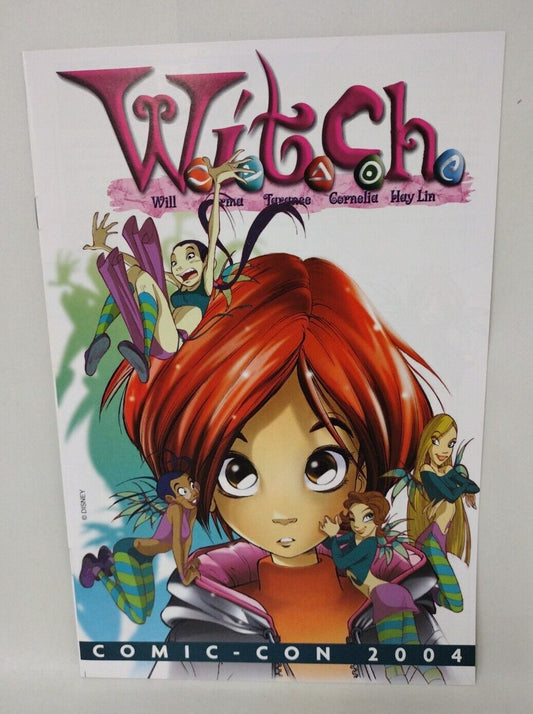 RARE DISNEY W.I.T.C.H. & KYLION 2004 Comic Con Exclusive Flip Book Promo