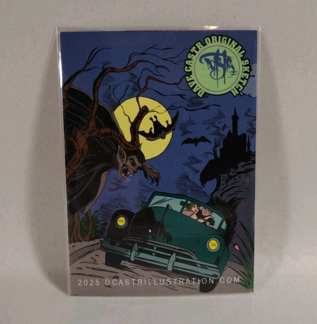 Dave Castr Crusin (2025) OAC Sketch Card W Original Invincible Mark Grayson Art