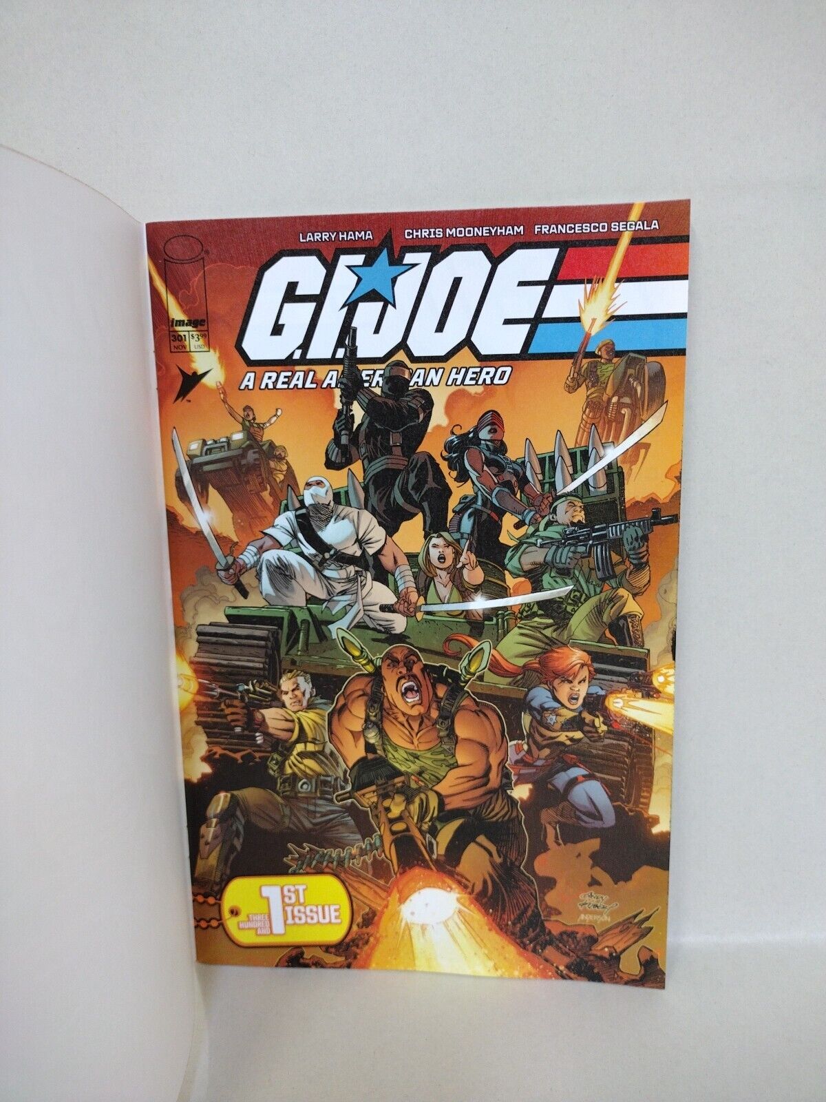 GI Joe #301 (2023) Image Comic Sketch Var W Original Dave Castr Baroness Art