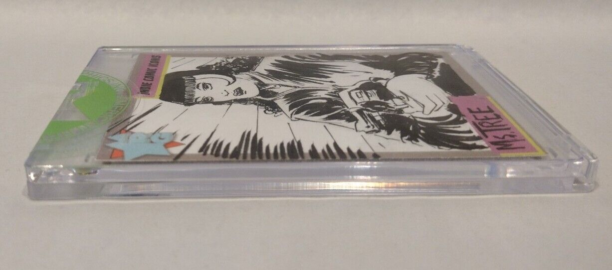 Indie Comic Icons Sketch Card w Original Ms Tree Art DCastr (2023) ARG Sealed