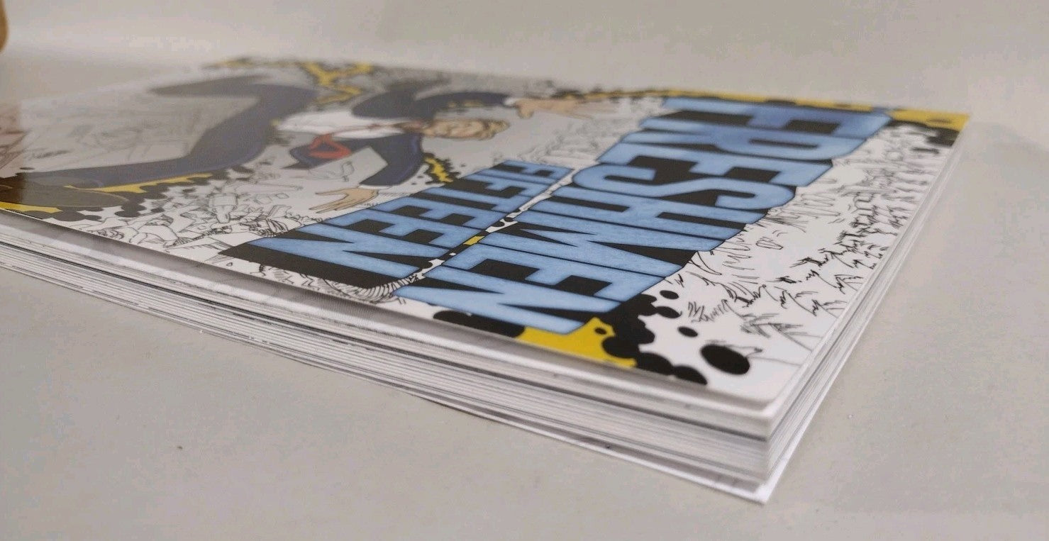 Freshmen Fifteenth (2012) Old College Comics TPB Early Dave Castr Interior Art