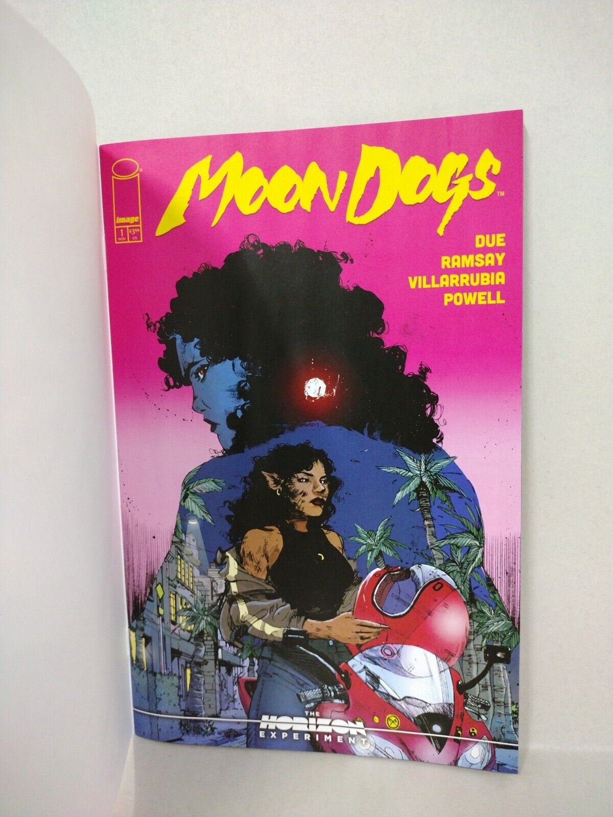 Moon Dogs 1 Horizon Experiment Image Comic Sketch Variant W Original DCastr Art