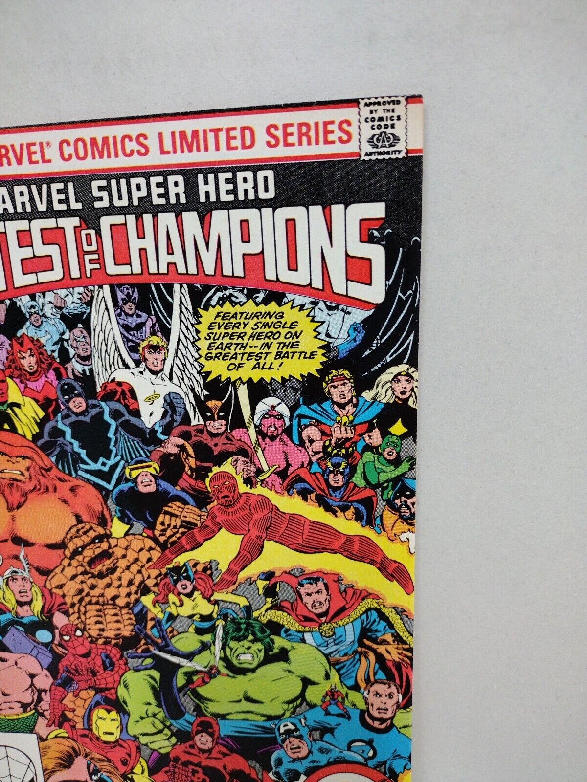 Contest Of Champions #1 2 3 (1982) Marvel Super Hero Comic Complete Lot Set