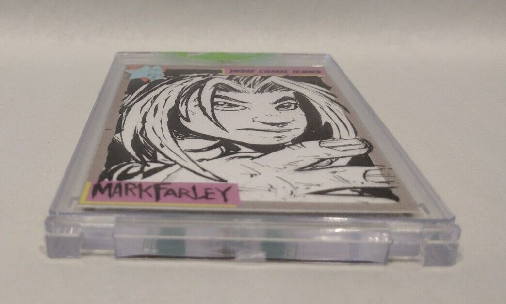 Indie Comic Icons Sketch Card w Original Creed Art DCastr (2023) ARG Sealed