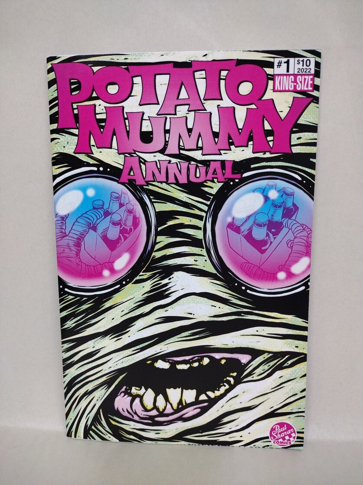 Potato Mummy Annual #1 (2022) Shurar Comic W Original DCastr Bob Kurthy Art