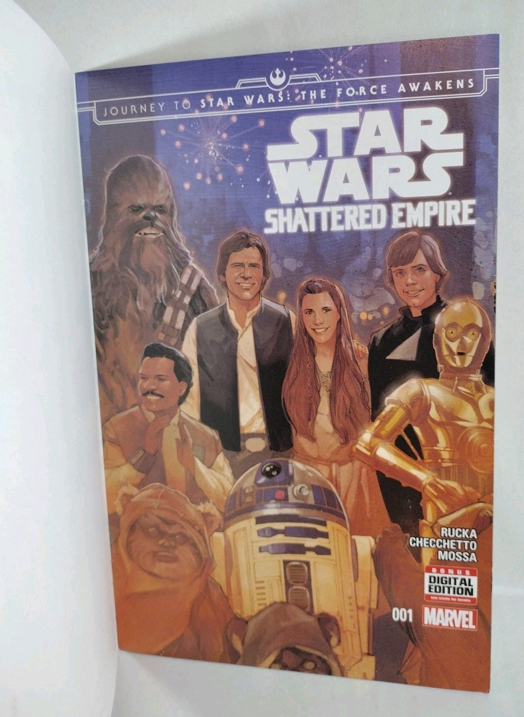 STAR WARS Shattered Empire #1 Marvel 2015 Sketch Var Cover W Original DCastr Art