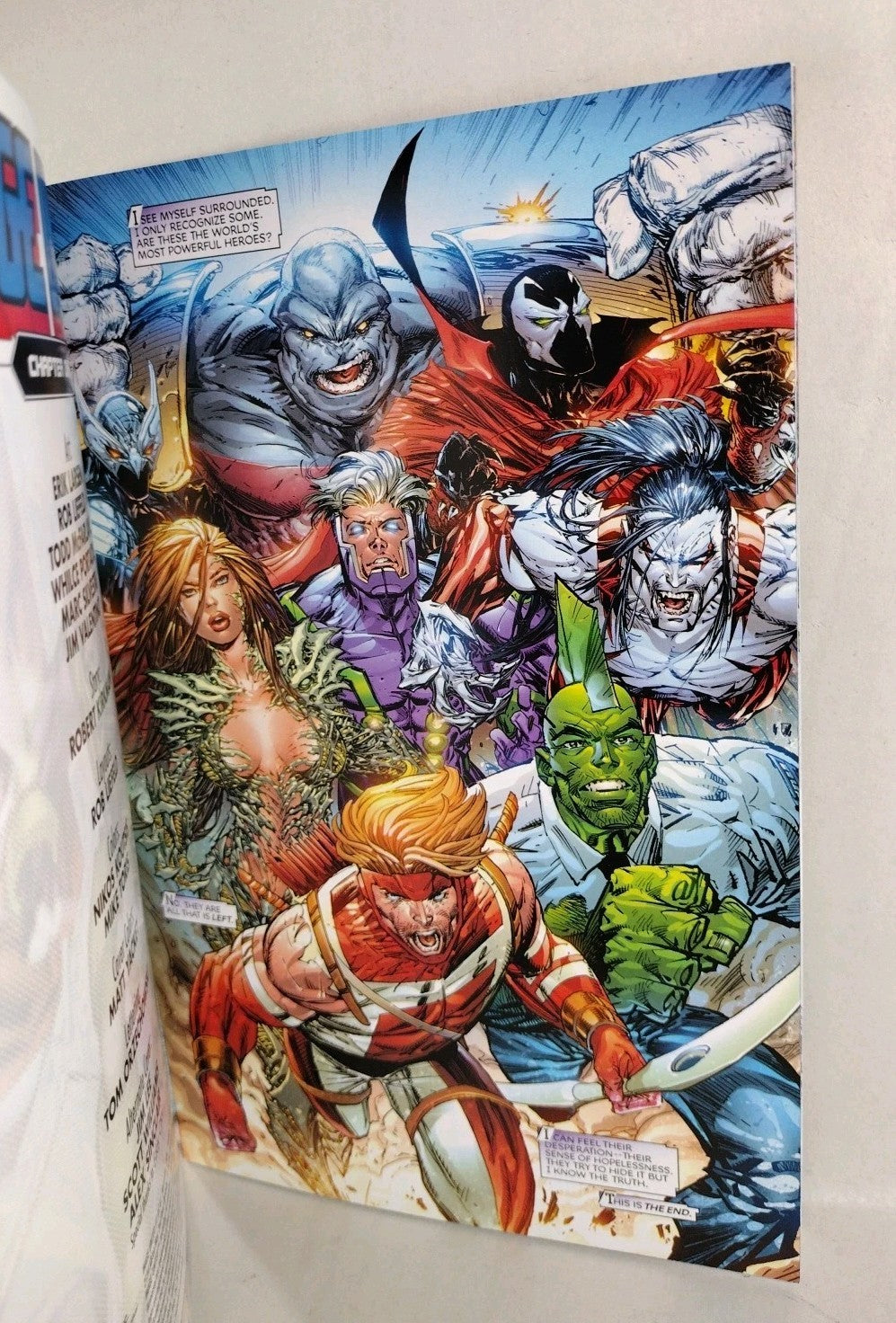 Image United #1 (2009) Sketch Cover Variant Comic W Original Dave Castr Maxx Art