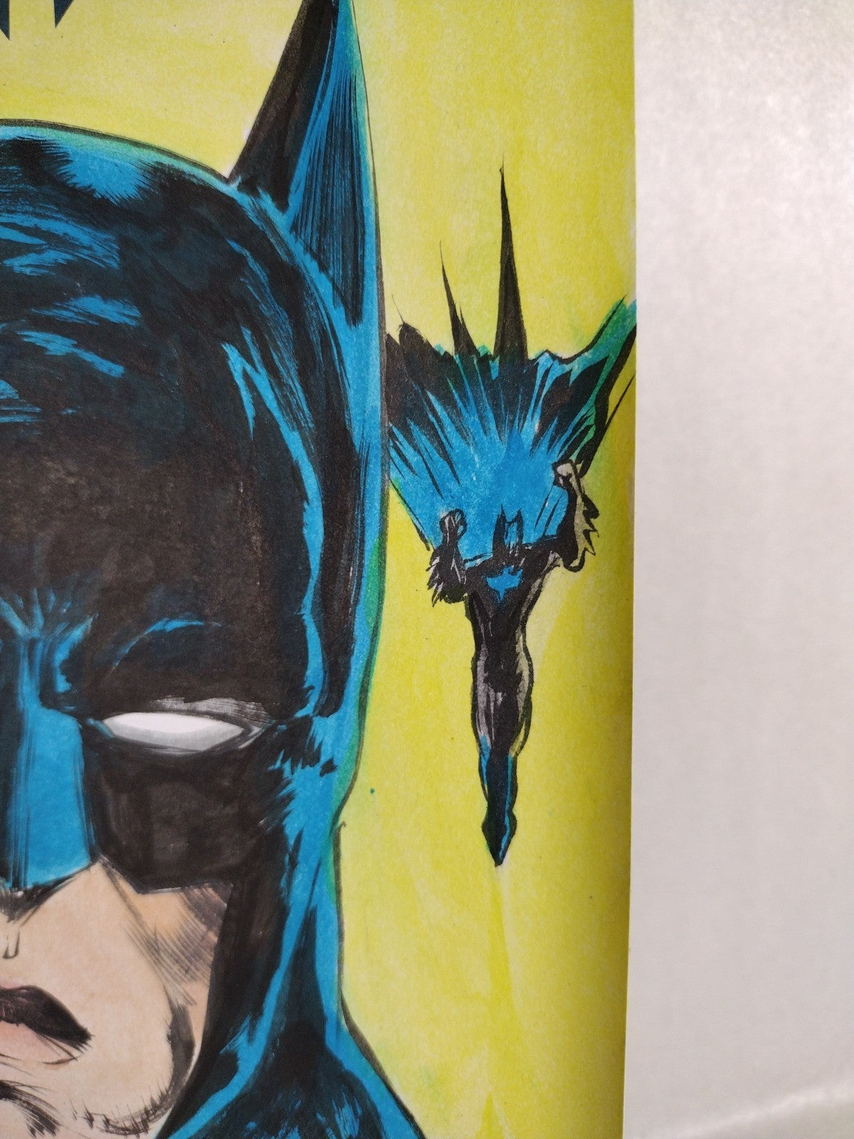 Batman #1 (2025) DC Sketch Cover Variant Comic W Original Dave Castr Art