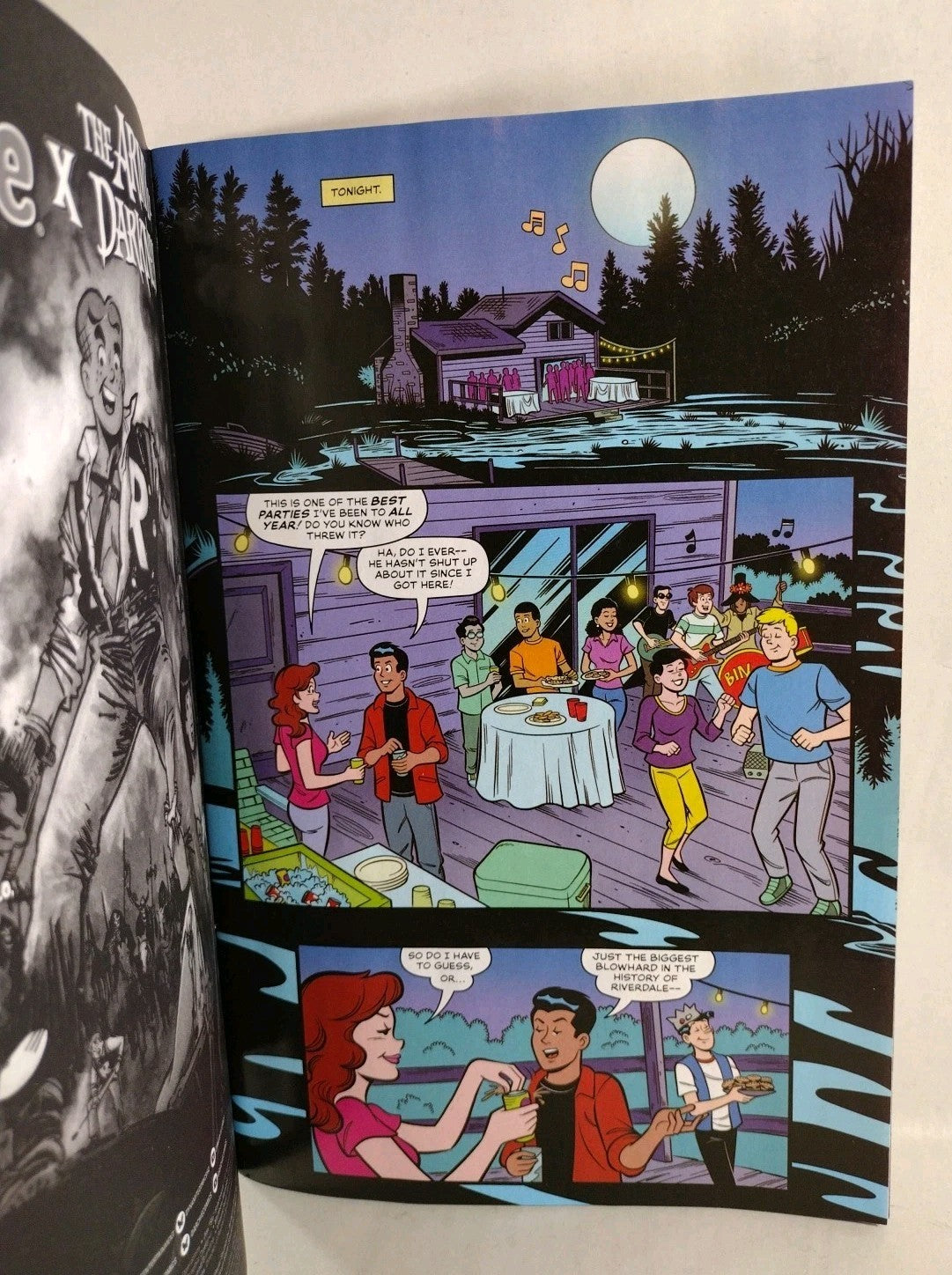 Archie X AOD #1 (2026) Dynamite Sketch Variant Comic W Original Dave Castr Art